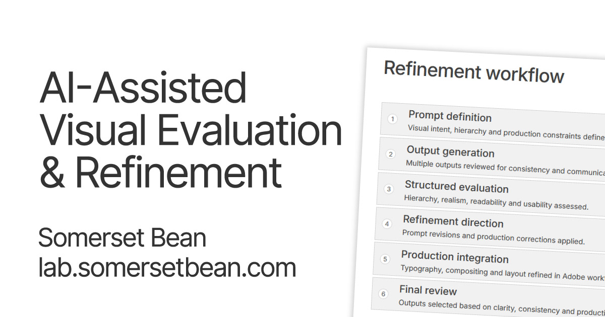 AI-Assisted Visual Evaluation & Refinement | Somerset Bean